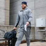 Chicago Bears NFL Nike Sideline Tracksuit Gray