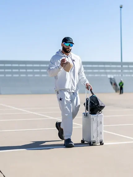 Dallas Cowboys Christmas Eve Connection Tracksuit White