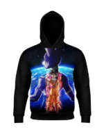 Akira Toriyama DBZ Super Beerus Hoodie Black