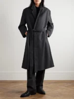 Fear of God Travis Kelce Long Wool Coat Charcoal Gray