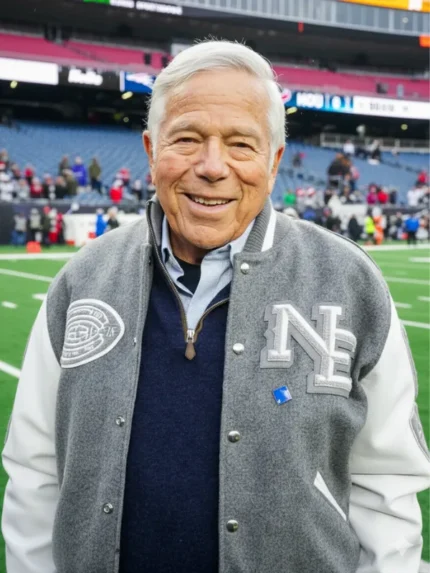 NFL New England Patriots CEO Robert Kraft Varsity Jacket