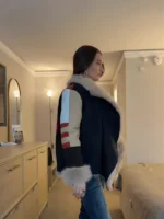 NFL SF 49ers Kristin Juszczyk Furr Jacket