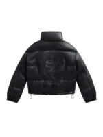 NFL SF 49ers Off Season Black Puffer Jacket