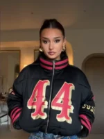 San Francisco 49ers Kristin Juszczyk 44 Puffer Jacket 2026