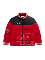San Francisco 49ers Off Season x NFL Scarlet Team Jacket Red 2026