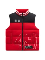 San Francisco 49ers Off Season x NFL Scarlet Team Vest 2026