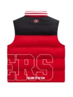 San Francisco 49ers Off Season x NFL Scarlet Team Vest Red 2026
