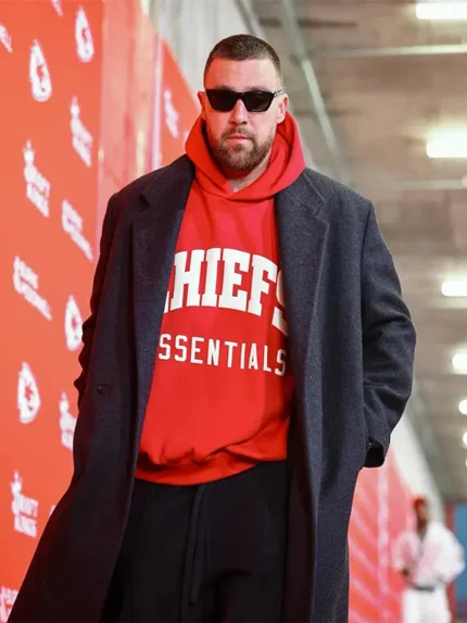 Travis Kelce Fear of God Travis Kelce Long Wool Coat