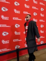 Travis Kelce Long Wool Coat Fear of God